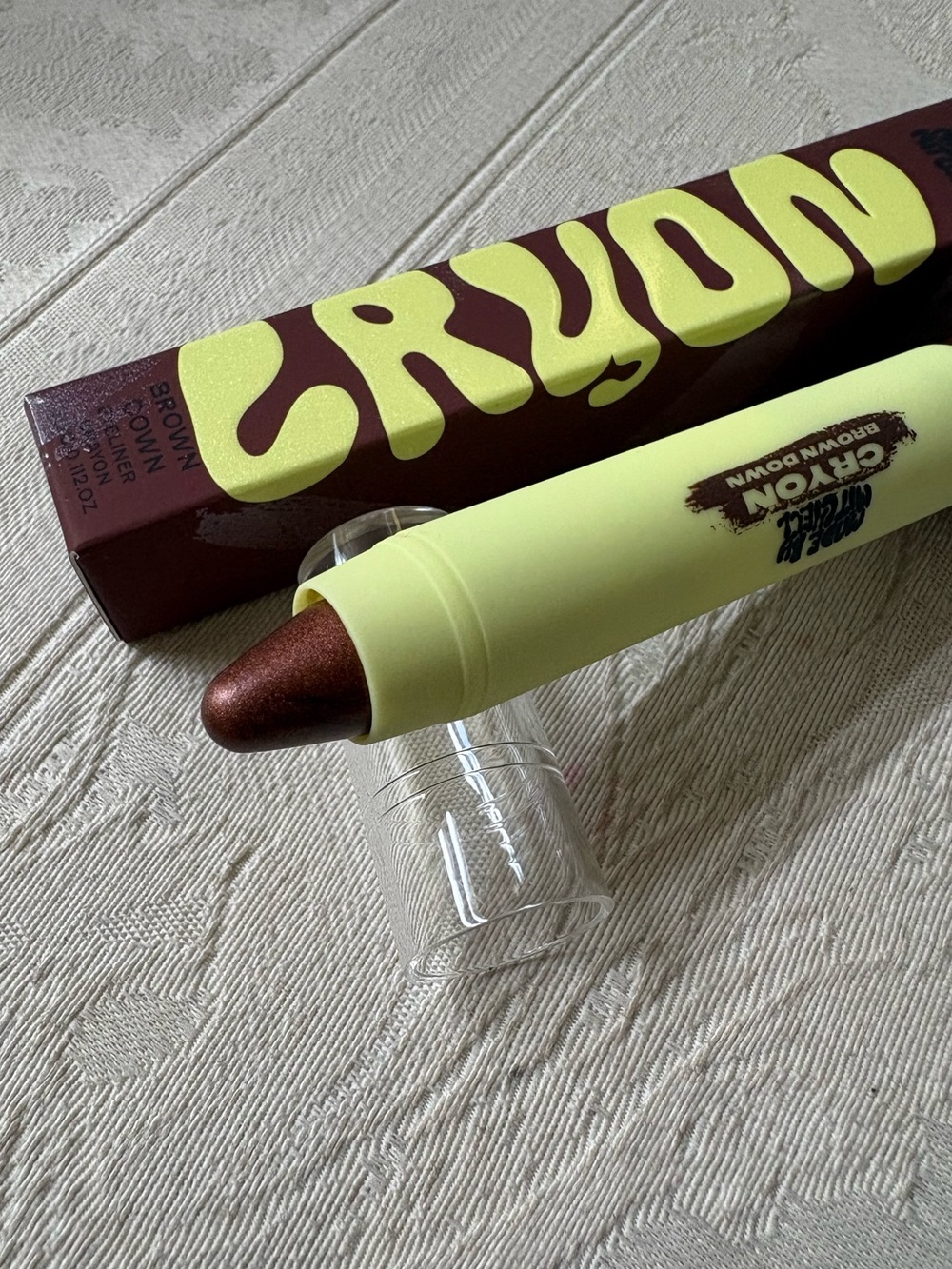 Made by Mitchell Eyeshadow Crayon Stick Eyeliner in Brown Down BNIB
